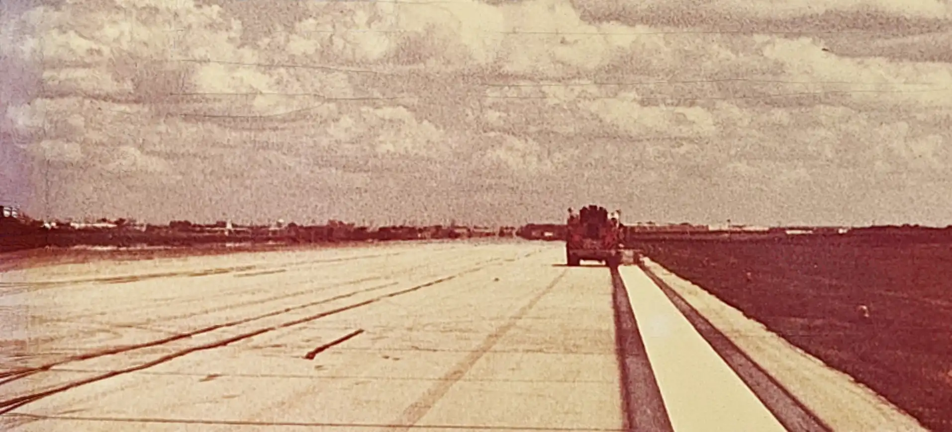Road marking process